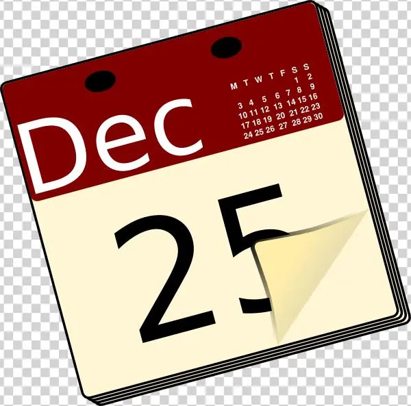 Small - Calendar Clip Art