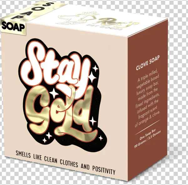 Stay Gold Soap - Box