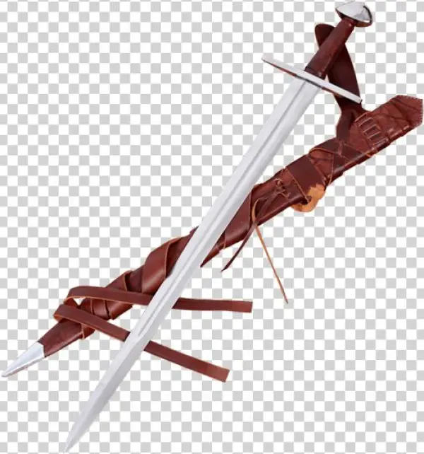 Type Xii Medieval Sword With Scabbard And Belt - Darksword Armory Typ Xii