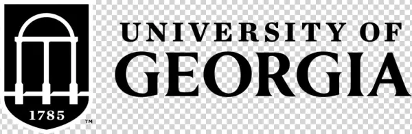 University Of Georgia Two-color Black Logo - Human Action