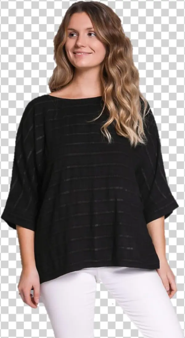 Venice Linen Stripe Top - Photo Shoot