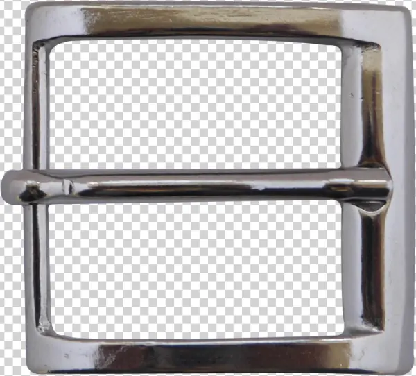 17977 Klassische Guertelschnalle Silber - Gürtelschnalle 4 Cm