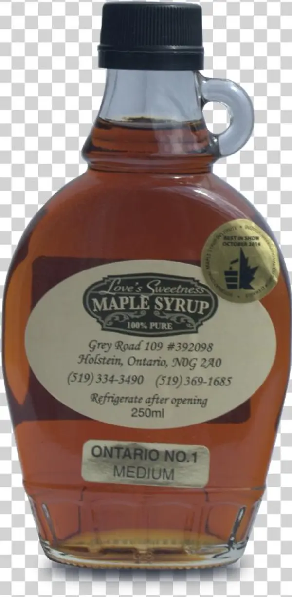 250ml Maple Syrup - Glass Bottle