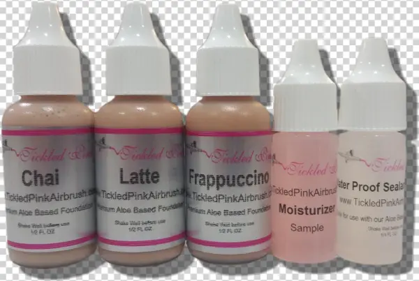 Aloe Foundation Hybrid Light / Medium Sample Pack - Cosmetics