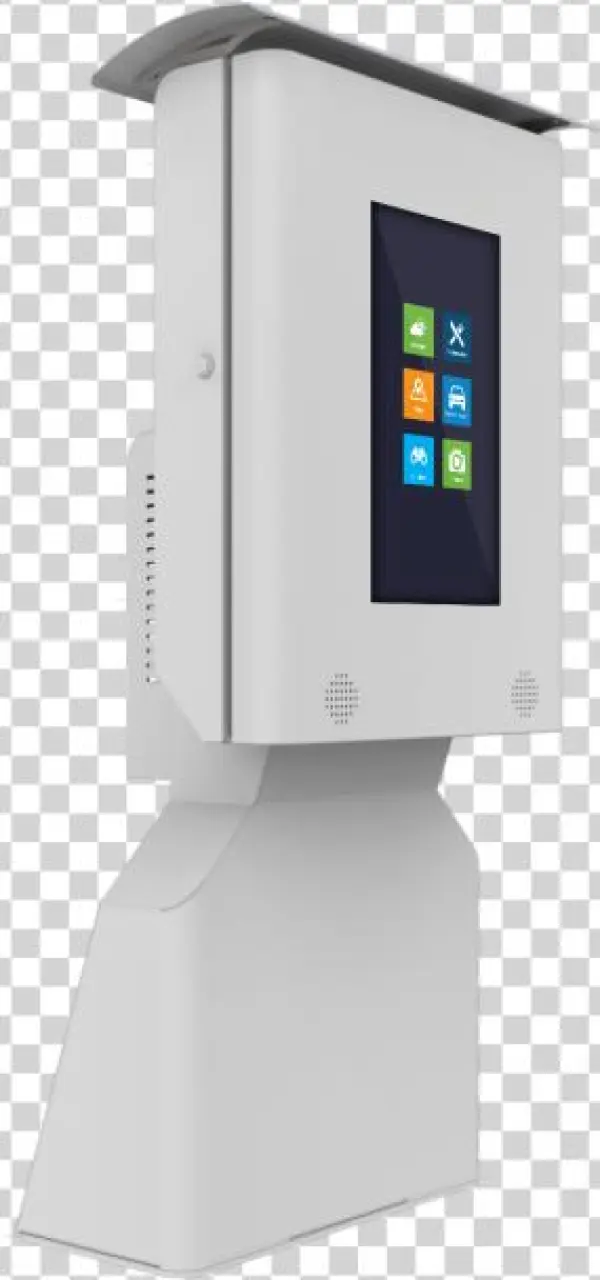 Atlas Outdoor Kiosk - Computer Monitor