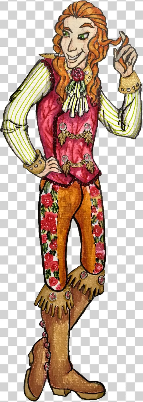 Bane O'rouge/outfits - Illustration