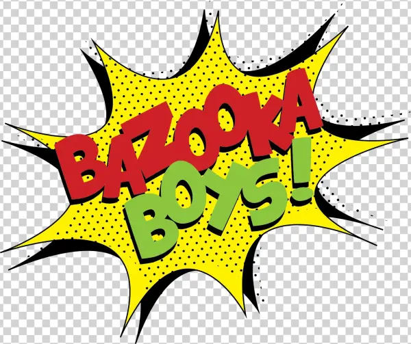 Bazooka Boys Logo - Illustration