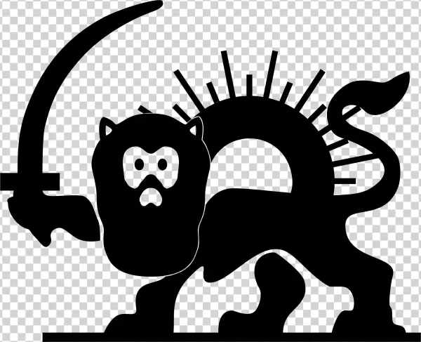 Big Image - Rode Leeuw Met Zon