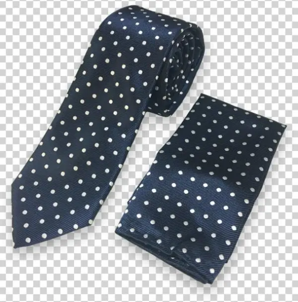 Buckle Polka Dot Tie - ネクタイ Fuck