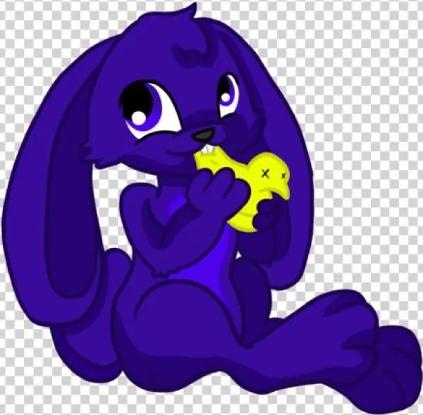 Bun Bun W/peeps - Cartoon