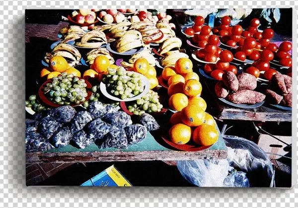 Canvas Print Mixed Fruit - Clementine