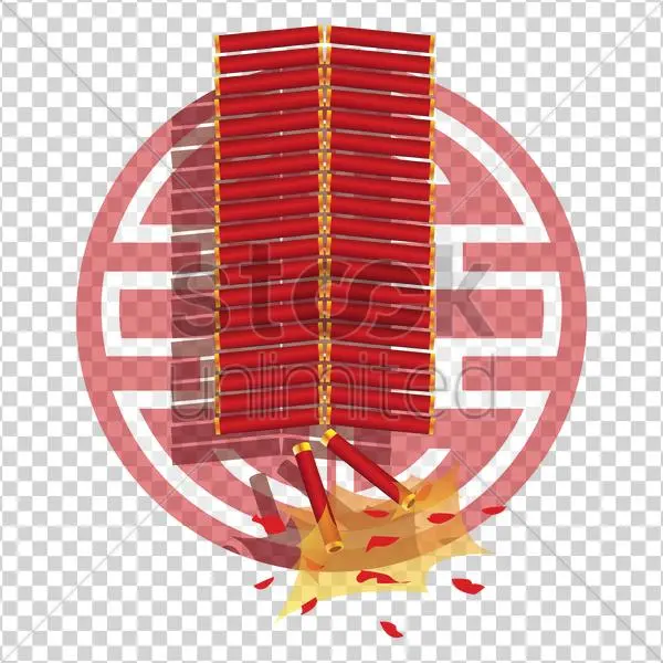 Chinese Firecrackers V矢量图形 - Graphic Design