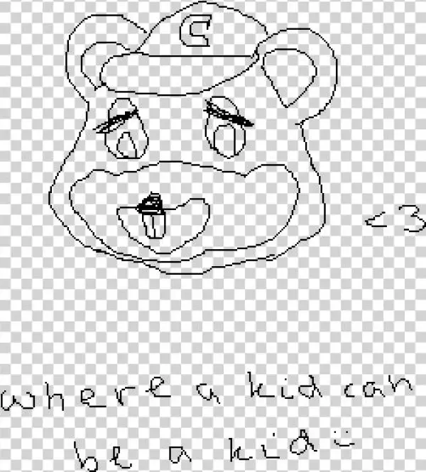 Chuck E - Cheese - - Line Art