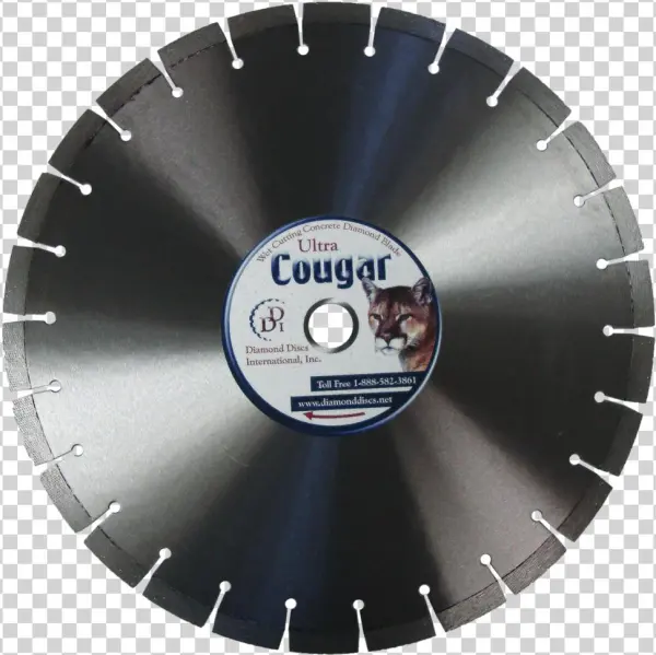 Cougar Elite Pro Concrete Walk Behind - Diamond Blade