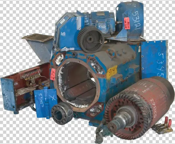 Drilling Motor - Before Remanufacturing - Engine