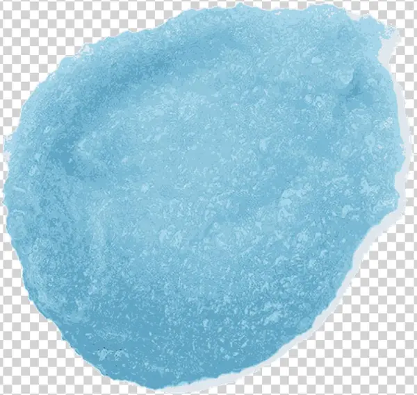 Ftestickers Blue Color Art Stroke 4asno4i Art Element - Shower Scrubs