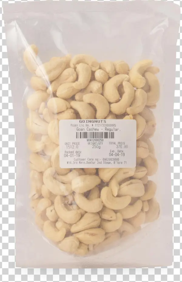 Goan Cashew Nuts- Regular