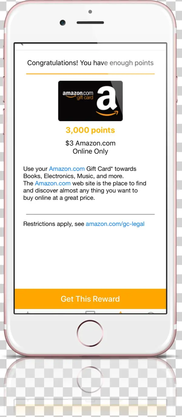 It Only Takes 3,000 Points To Cash Out For A Free $3 - Amazon.com, Inc.