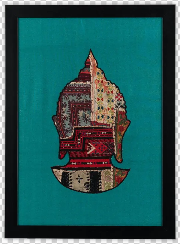 Lord Buddha Wall Art - Patchwork