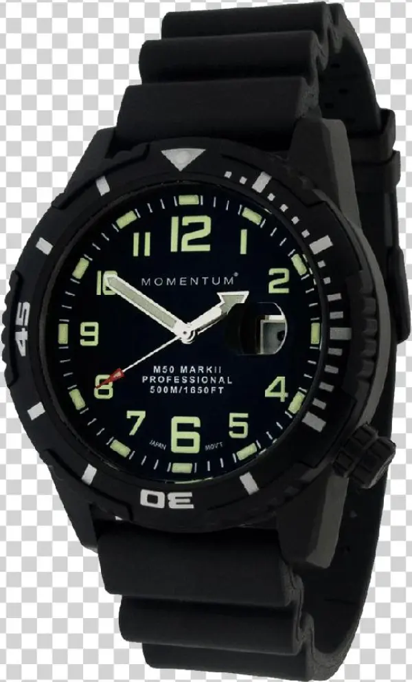 M50markii Rubber Black - Relojes Fossil Hombre Negro