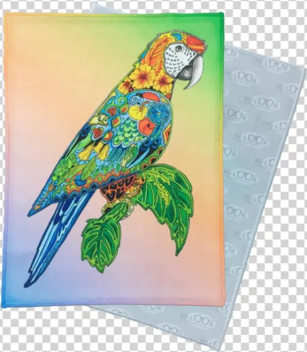 Macaw Microfiber Cleaning Cloth - Jigsaw Puzzle