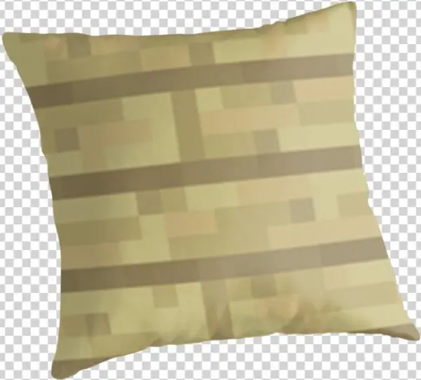 Minecraft Wooden Plank By Alekswinter - Cushion