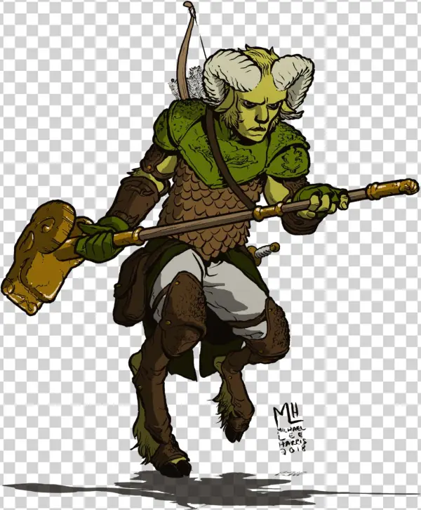My “minotaur” Ranger - Cartoon
