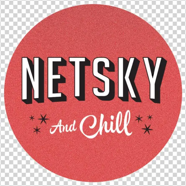 Netsky & Chill Sticker - Circle