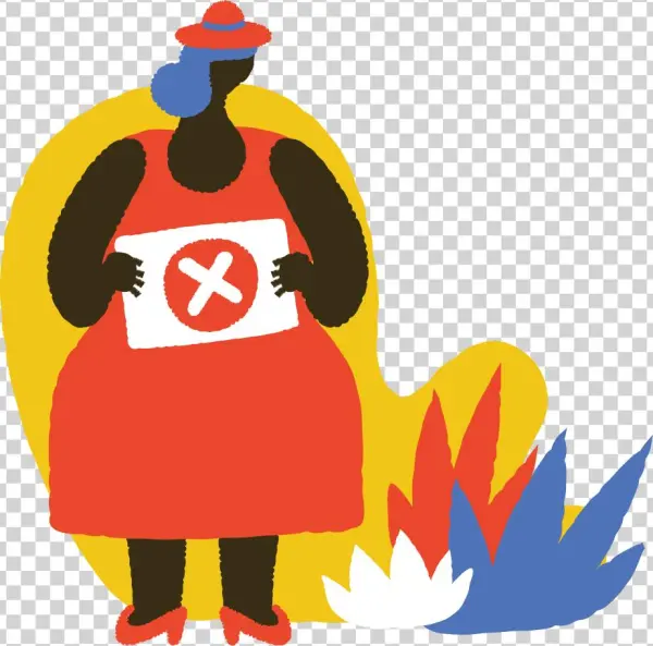 No Message - Illustration