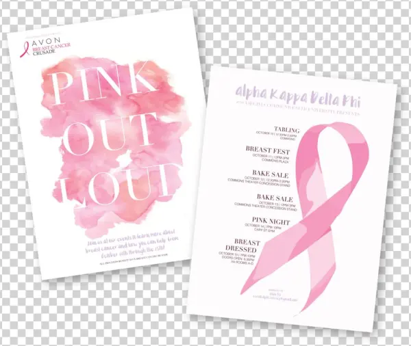 Pink Out Loud Flyers