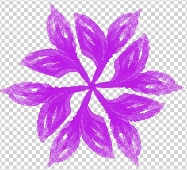 Simple Creative Stylish Watercolor Flower Png And Psd - Illustration
