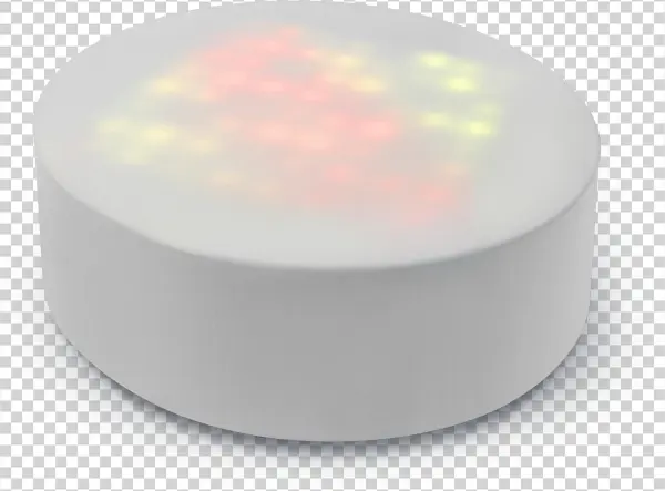 Sparkle Drum Table Red - Circle