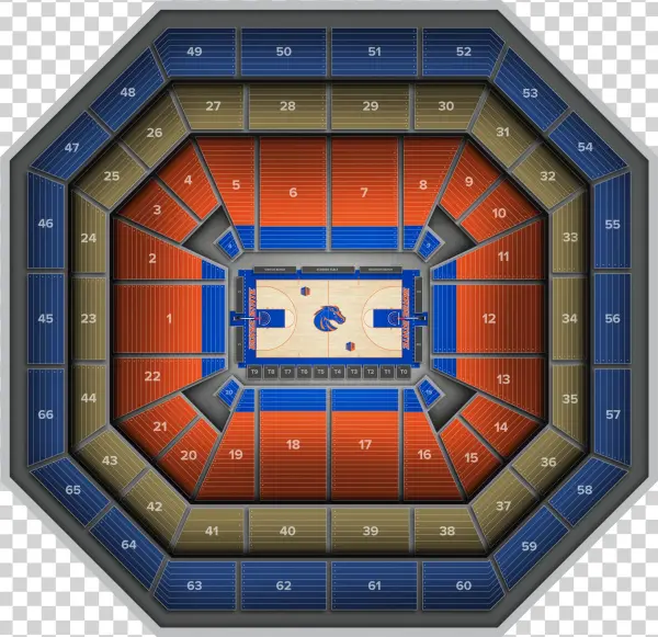 Taco Bell Arena - Illustration