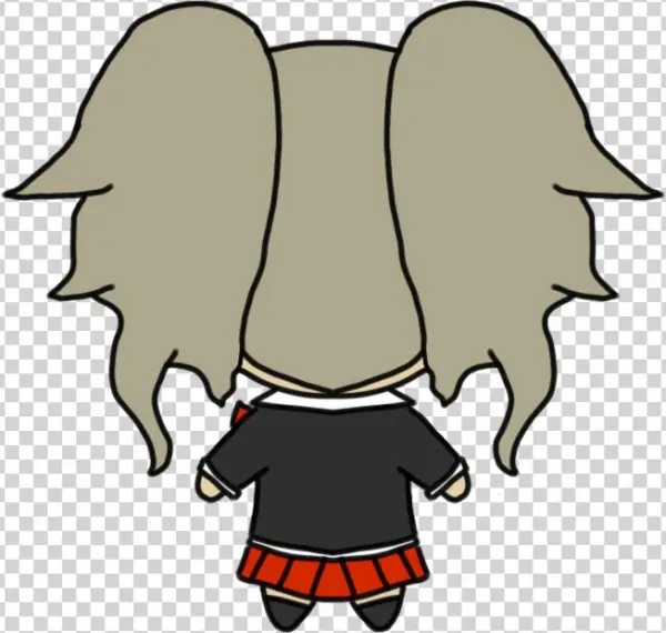 The Despair Sisters Junko Enoshima Hoe - Cartoon