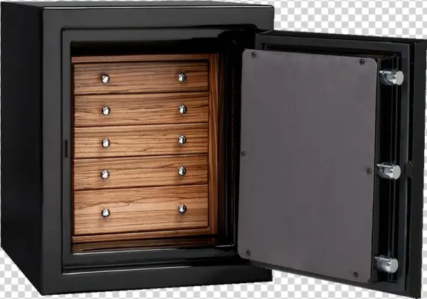 Topaz In Onyx, Zebra, Charcoal - Dresser