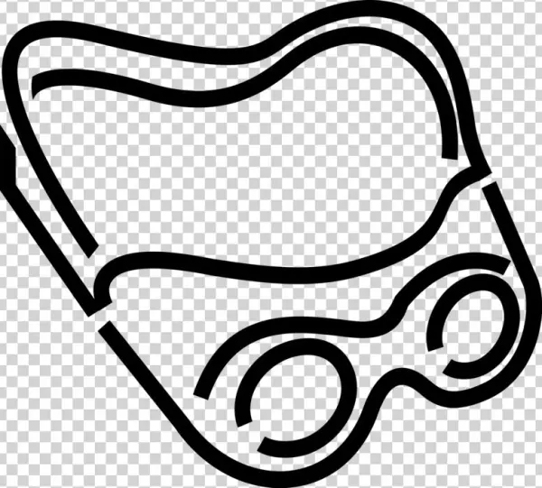 Vector Illustration Of Goggles Or Safety Glasses Provide