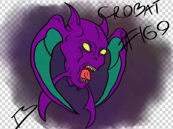 Warped Purple Violet Cartoon Fictional Character Mammal - Illustration