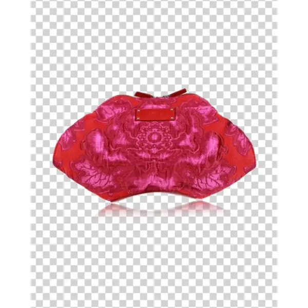 Alexander Mcqueen De Manta Clutch 0 Thumbnail - Handbag