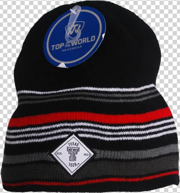 Avenue Black Stripe Beanie - Beanie