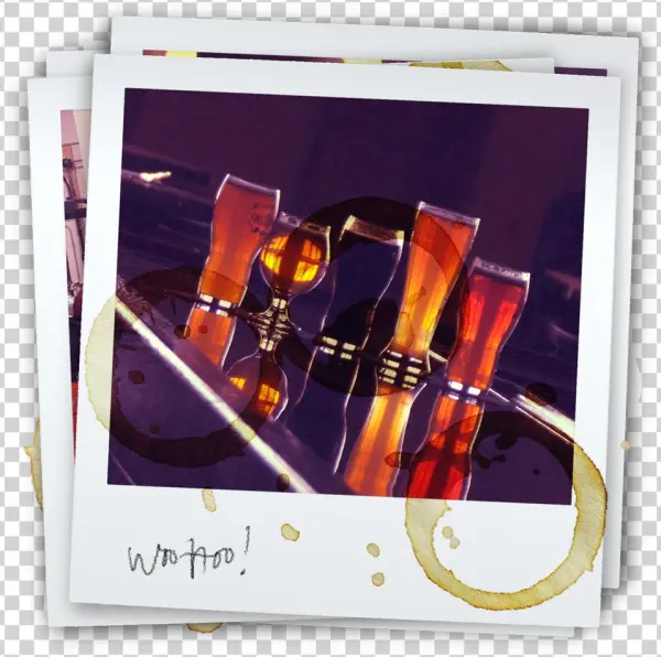 Beers Polaroid V1 - Picture Frame