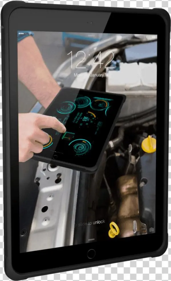 Black - Case Ipad 2018 Uag