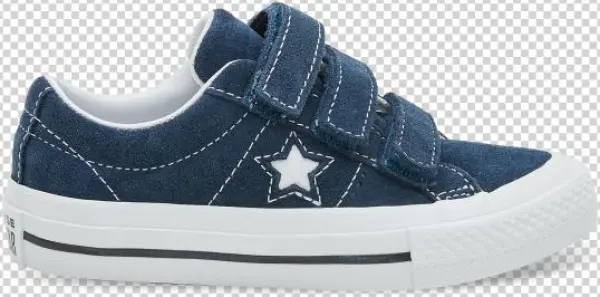 Blue One Star Velcro Sneakers - Tenis Adidas Campus Masculino