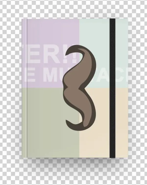 Caderno The Mustache - Number