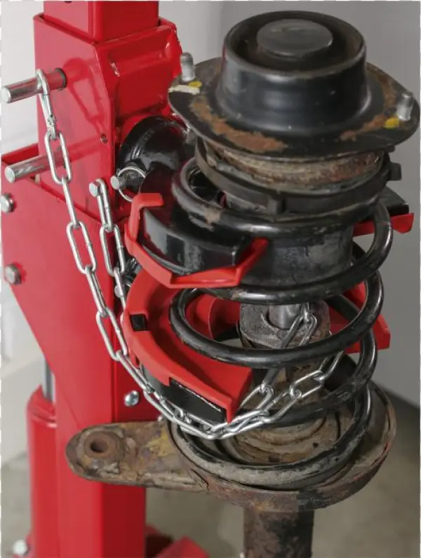 Coil Spring Compressing Station With Gauge Hydraulic - Rotor