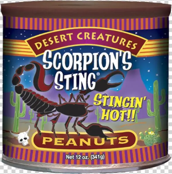Desert Creatures Scorpion's Sting Stingin' Hot Peanuts - Scorpion