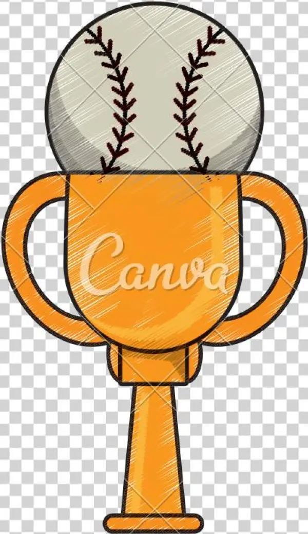 Drawn Trophy Icon Png - Cartoon Trophy Sports
