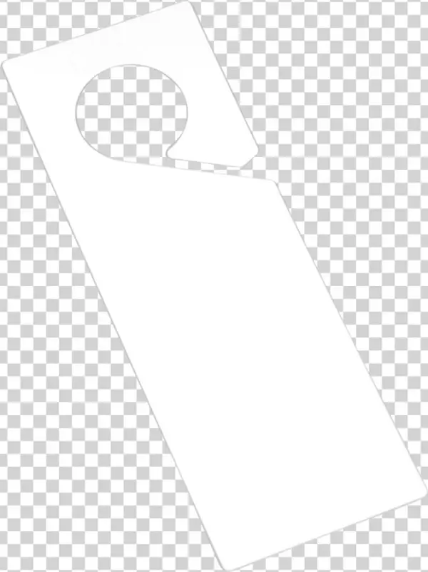 Hangtag For Inside Mirror - Graphic Design