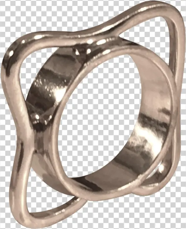 Kant Ring I Sølv - Engagement Ring