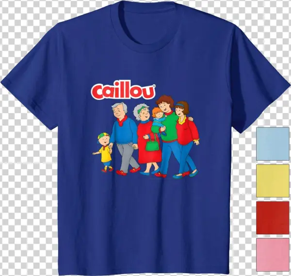 Kids Caillou Child's T Shirt - Cartoon