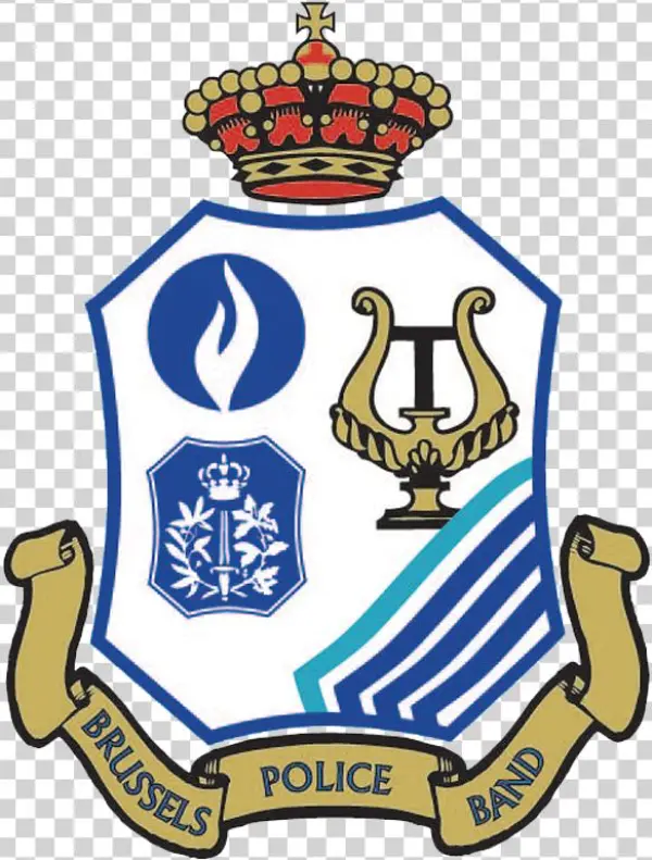 Logo From The Brussels Police Band - Brussels Police